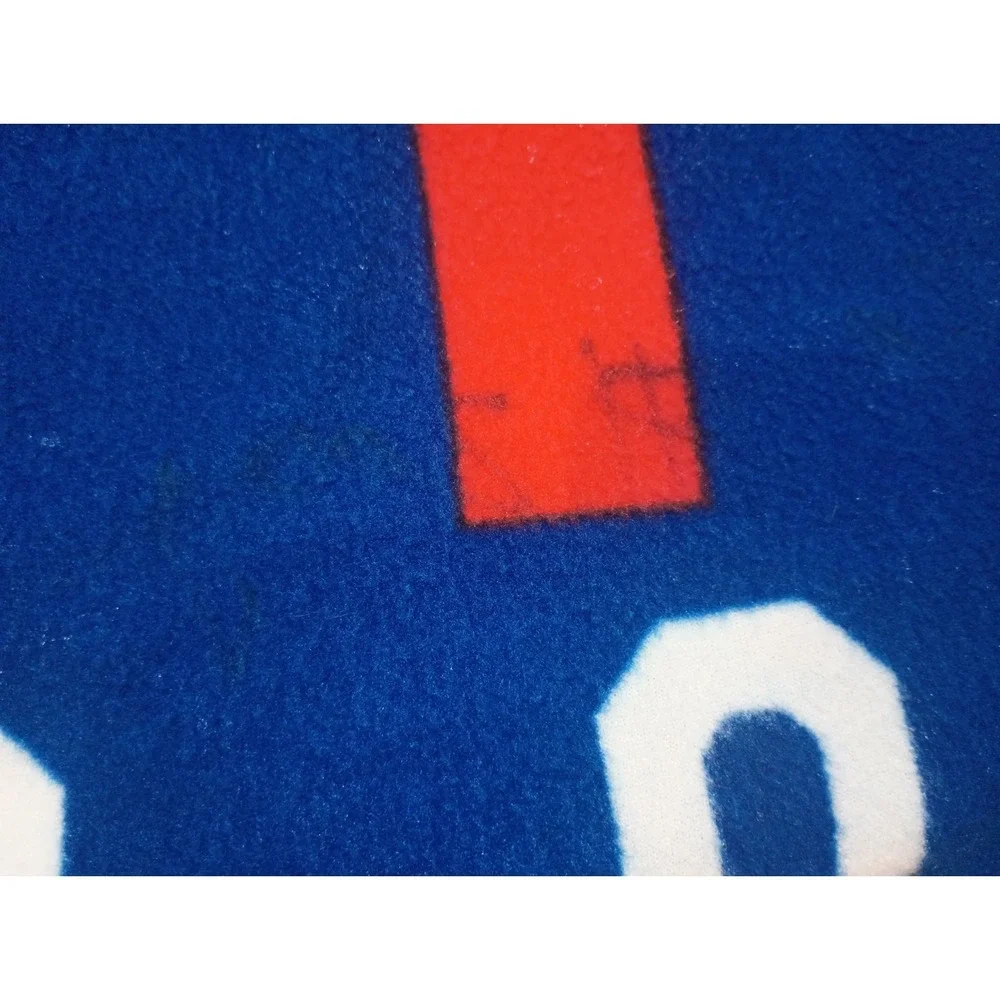 Buffalo Bills NFL Fleece Throw Blanket Est 1960 Helmet Northwest 43x56 Autograph